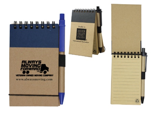 Notebooks with Stationery Stretch Loop and Elastic Cord