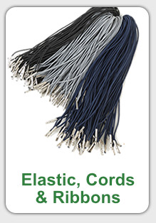 Elastic, Cords & Ribbons