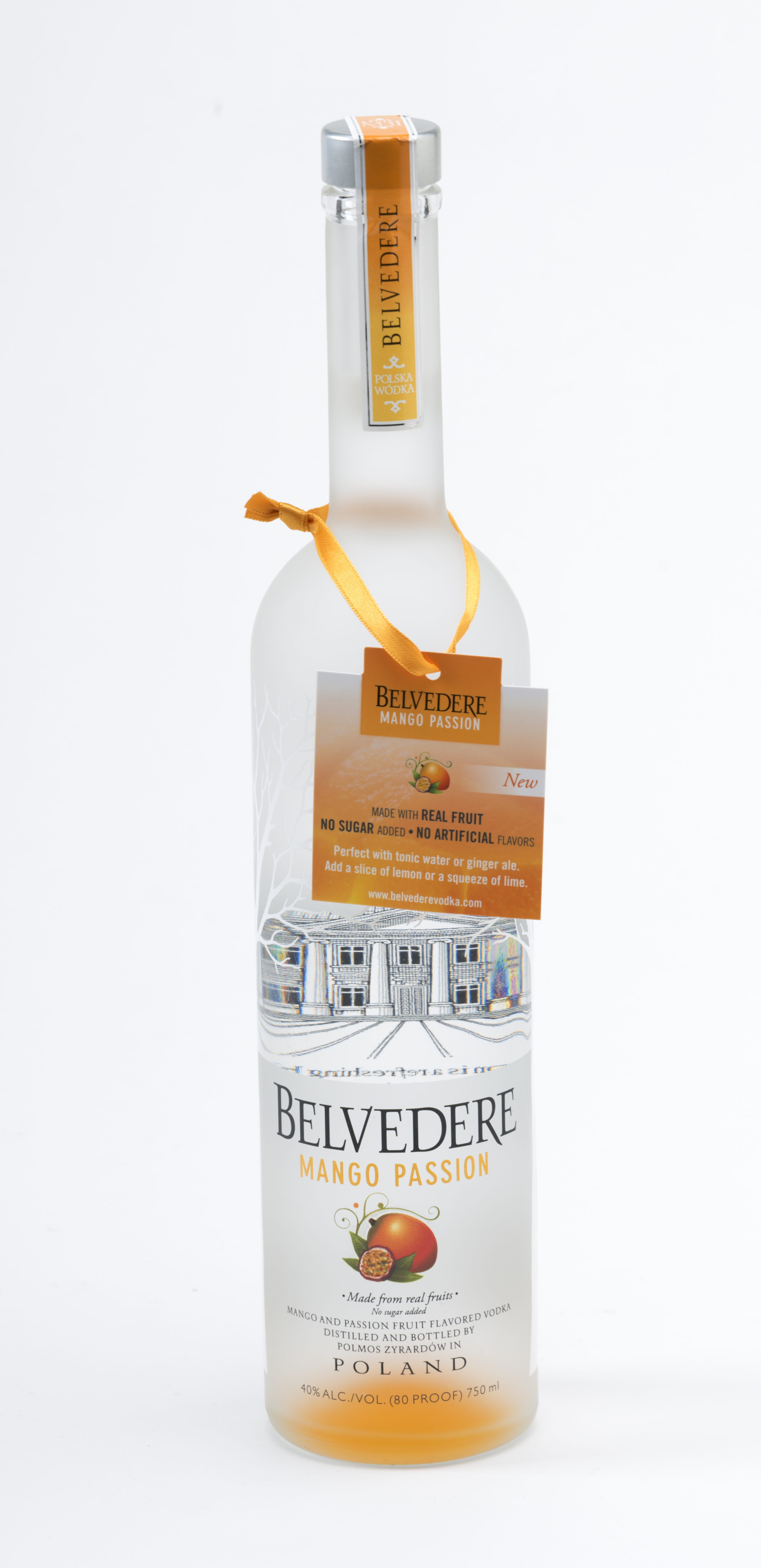 ribbon loops on a bottle