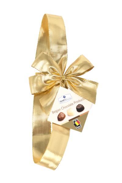 Ribbon Bow with Elastic Loop Gift Packaging Stretch Loop