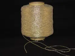 Metallic Gold Elastic Tag String