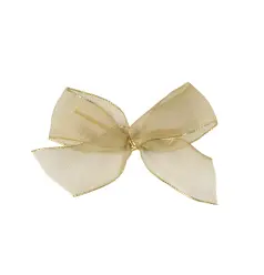 Yellow Twist Tie Bow Yellow Twist Tie Bow